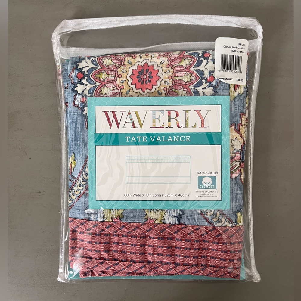 Waverly Multicolor Valance